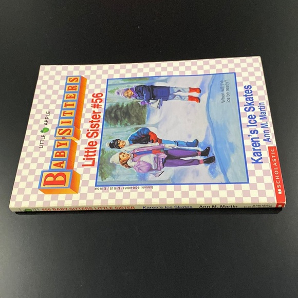 Baby-Sitters Little Sister #56: Karen’s Ice Skates by Ann M. Martin - Novel - Picture 3 of 4